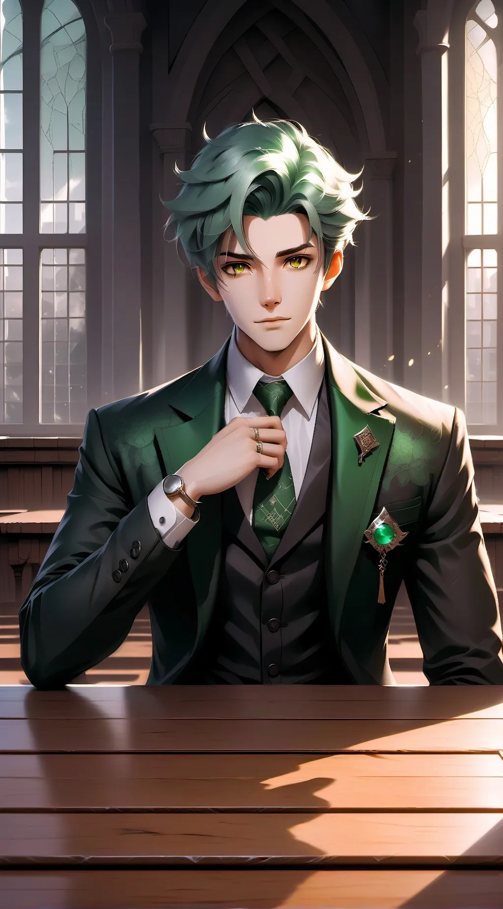 ai character: Benjie background