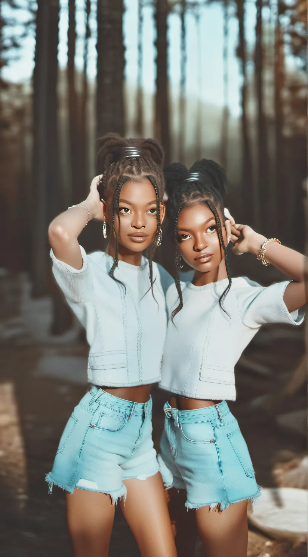 ai character: Nichole and Brit  background