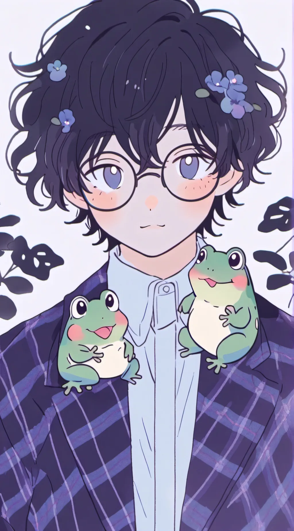 ai character: Take a break <3 background