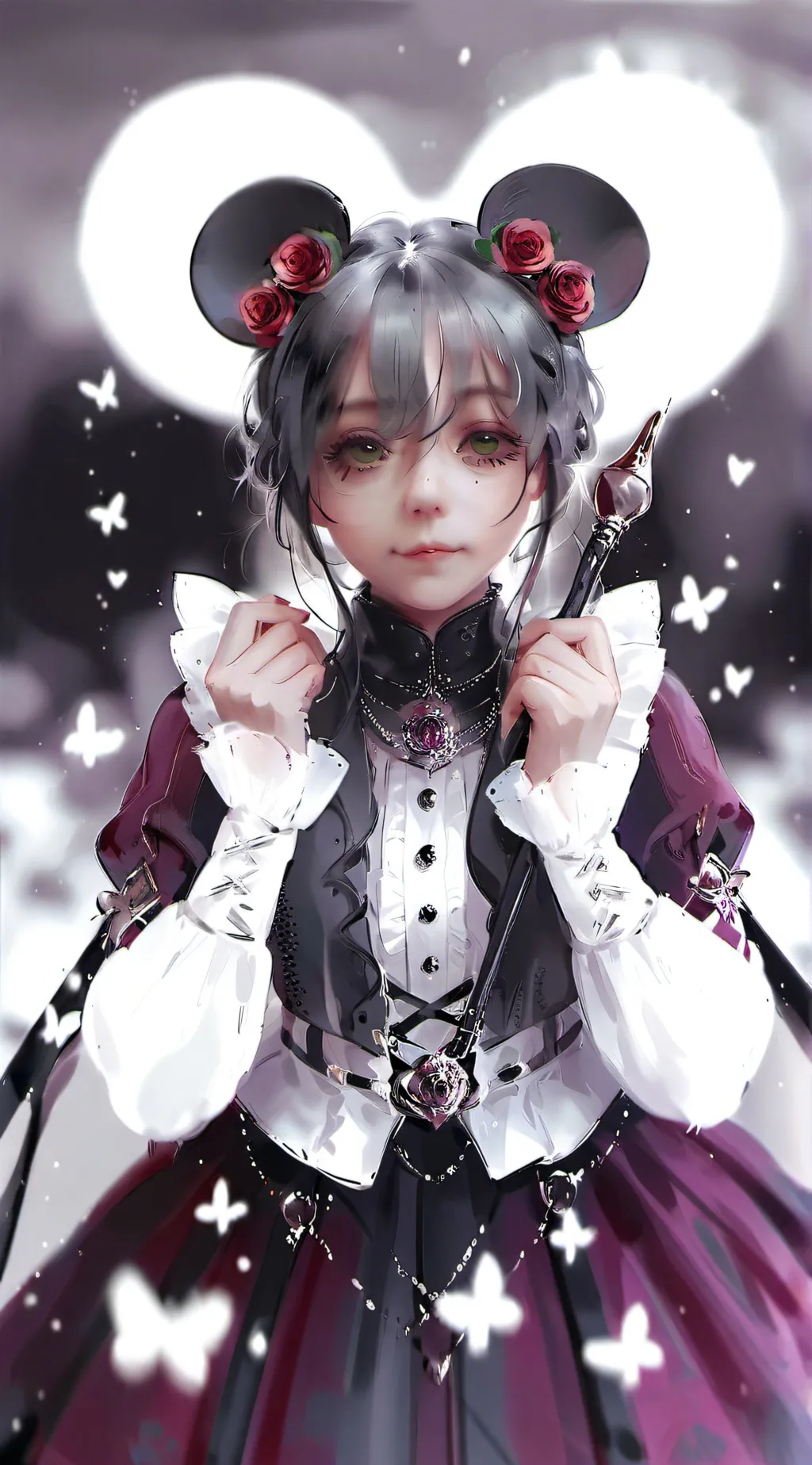 ai character: ESMEE  background