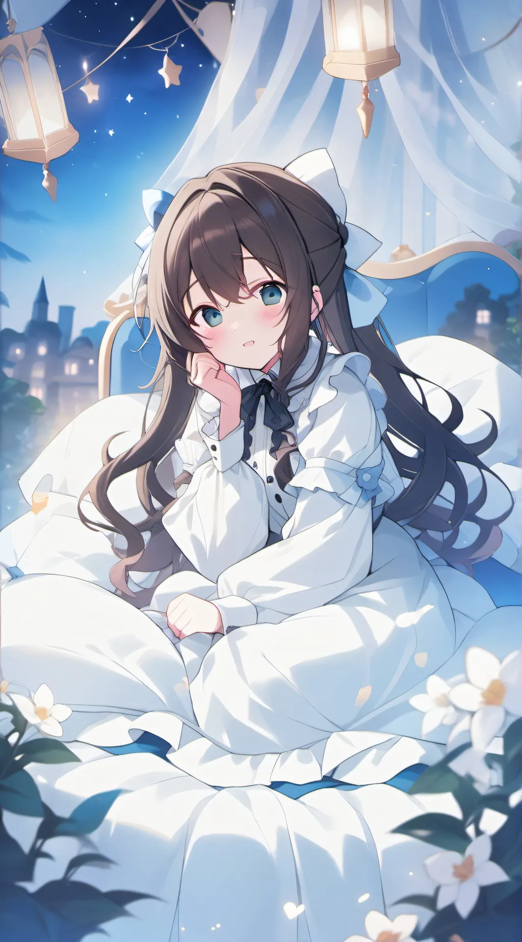 ai character: Star background