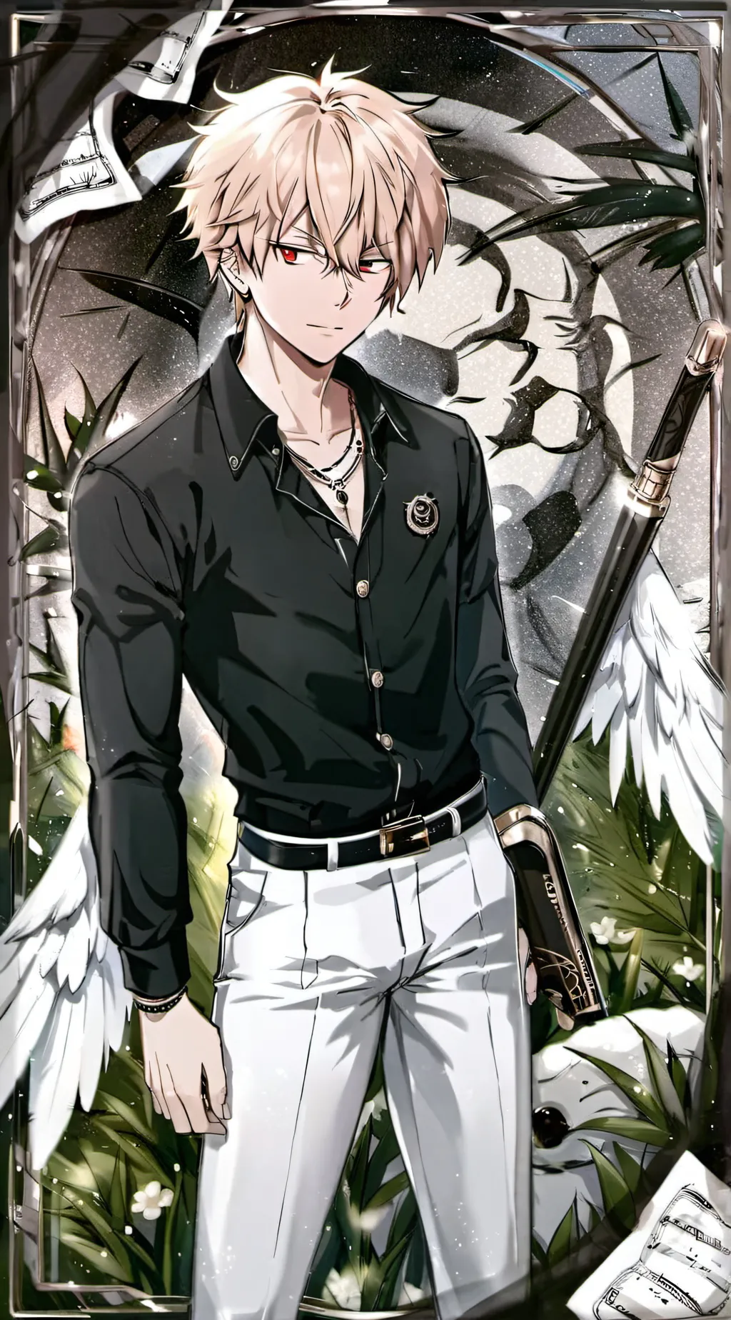 ai character: Bakugo background