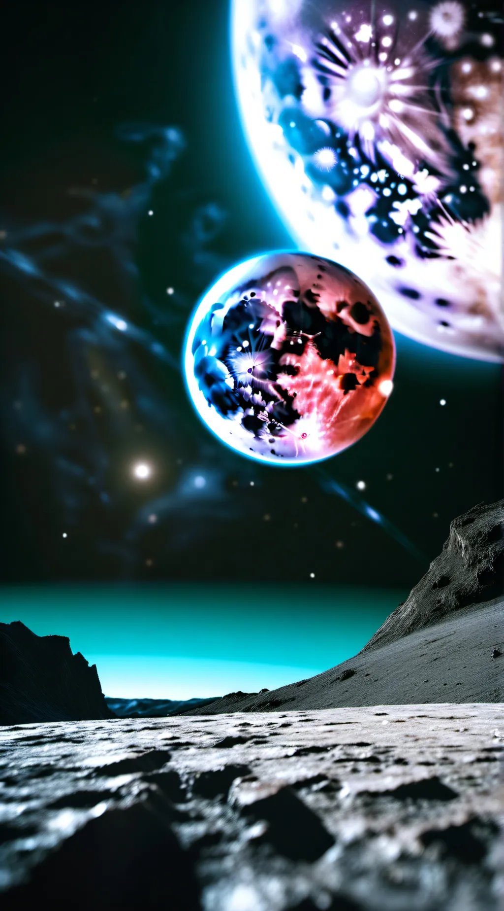 ai character: solarballs infection background