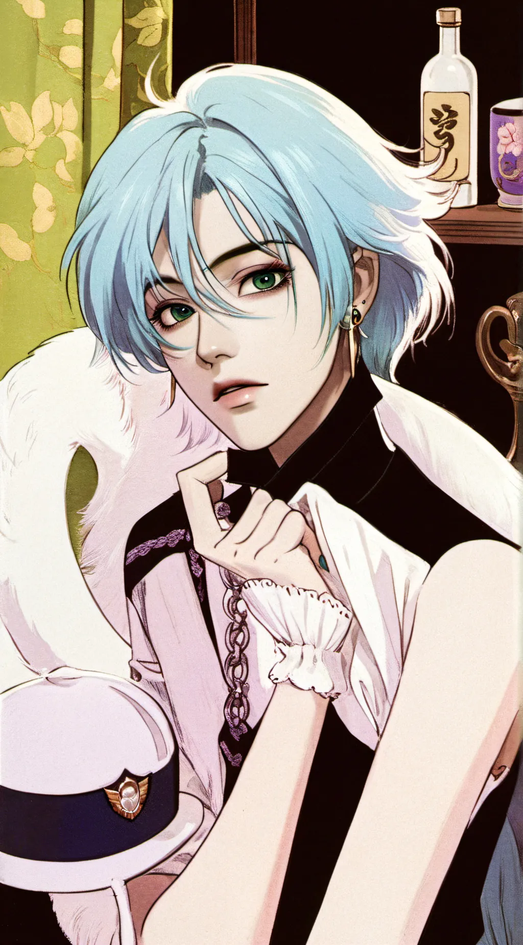 ai character: HYUNLIXXX background