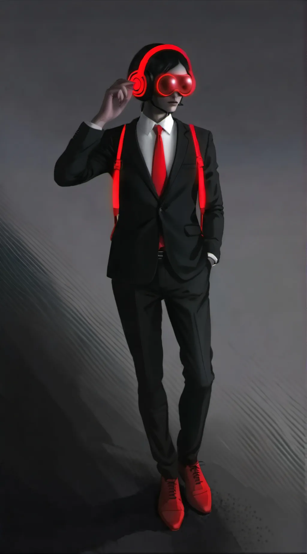 ai character: Speakerwoman background