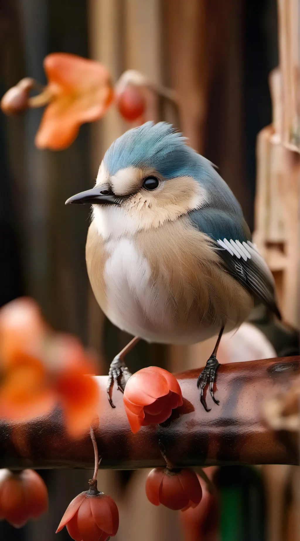 ai character: (Bird name) background