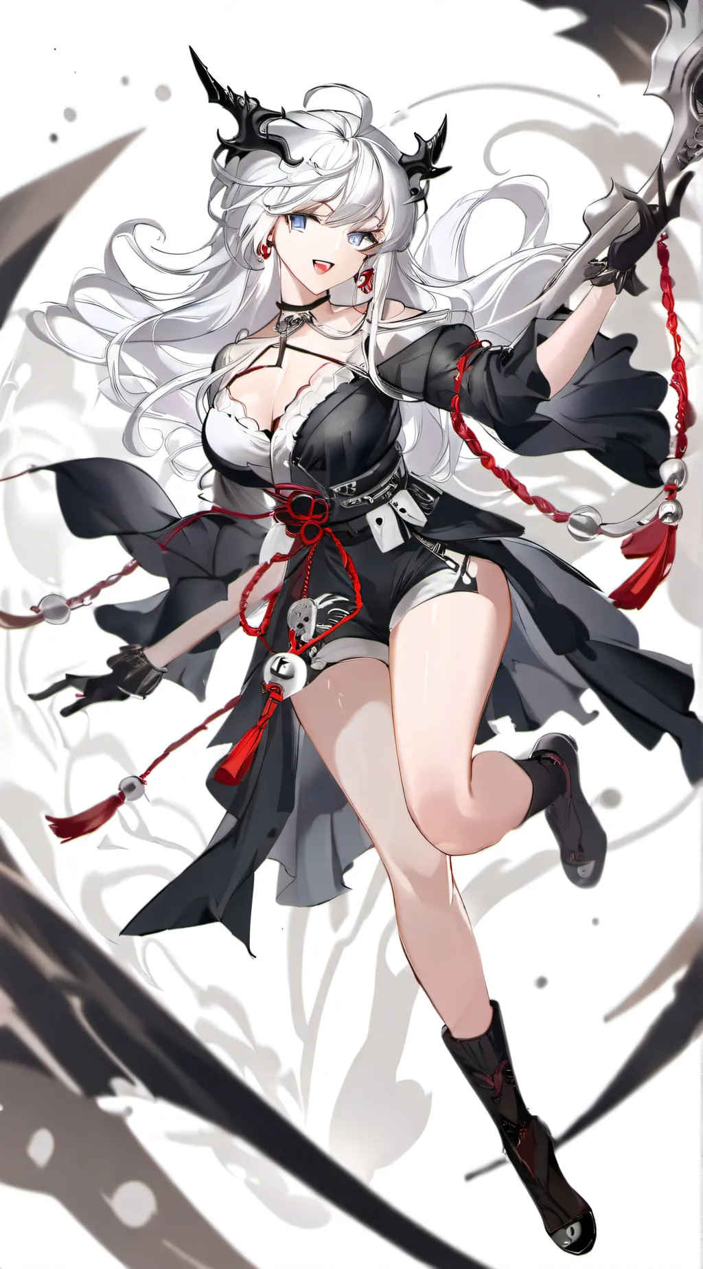 ai character: Mono background