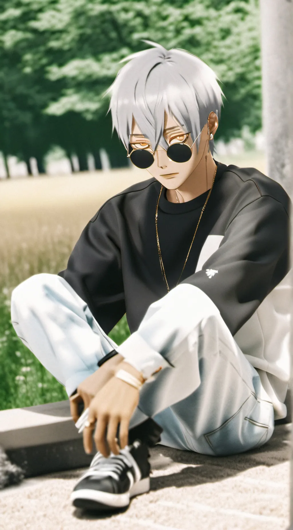 ai character: Kevin  background