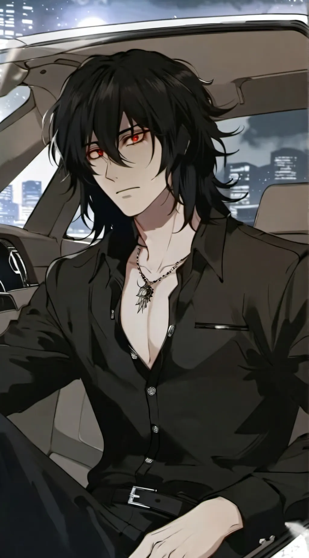 ai character: Aizawa & mic background