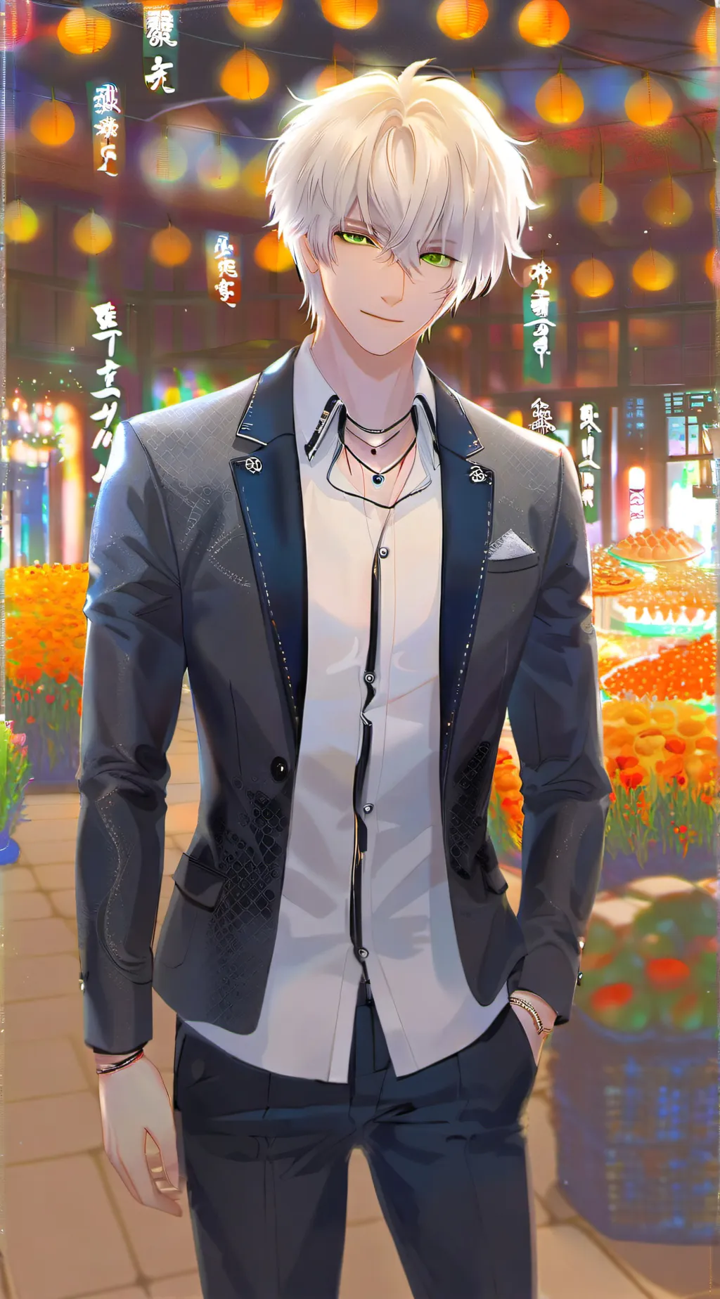 ai character: Leo background