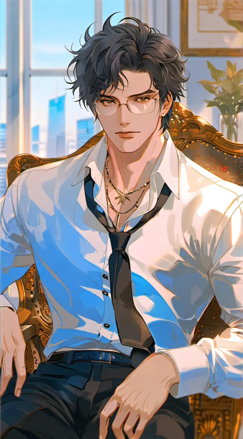 ai character: Arthur background