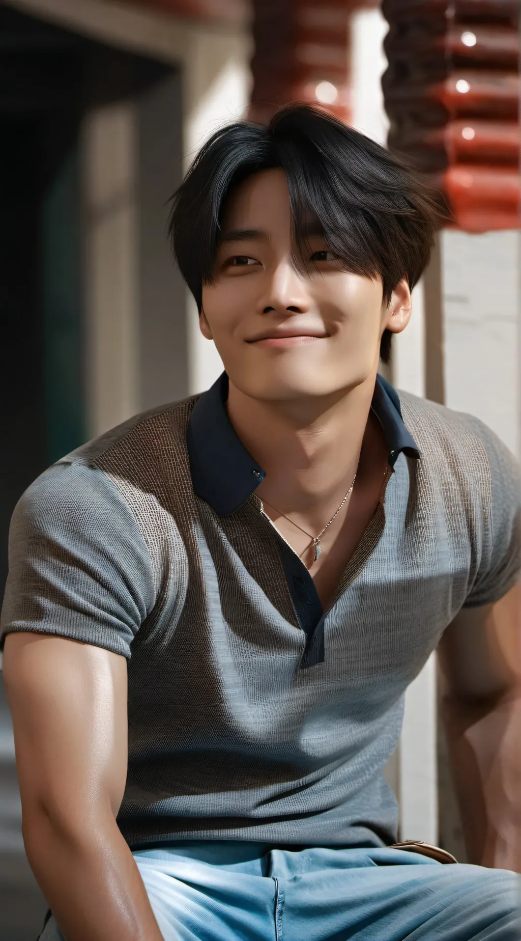 ai character: Jeongin background