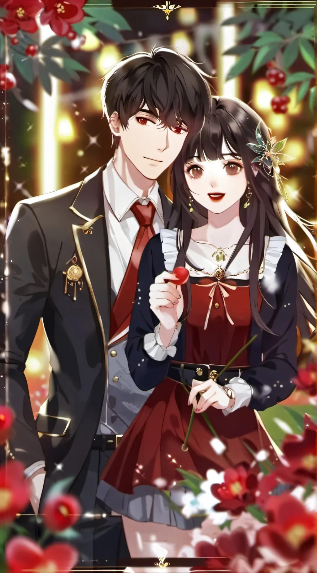 ai character: Menta background