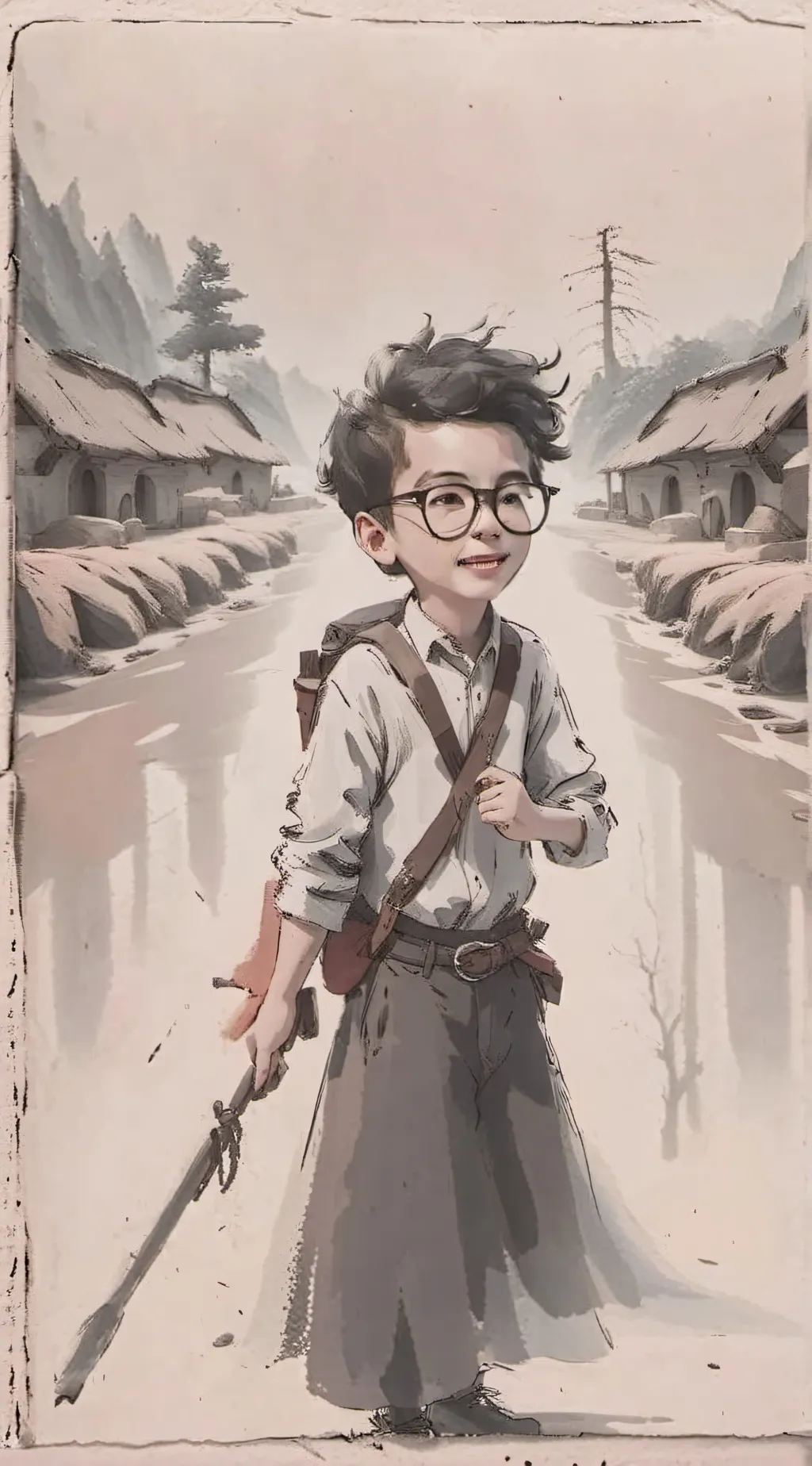 ai character: nerd background