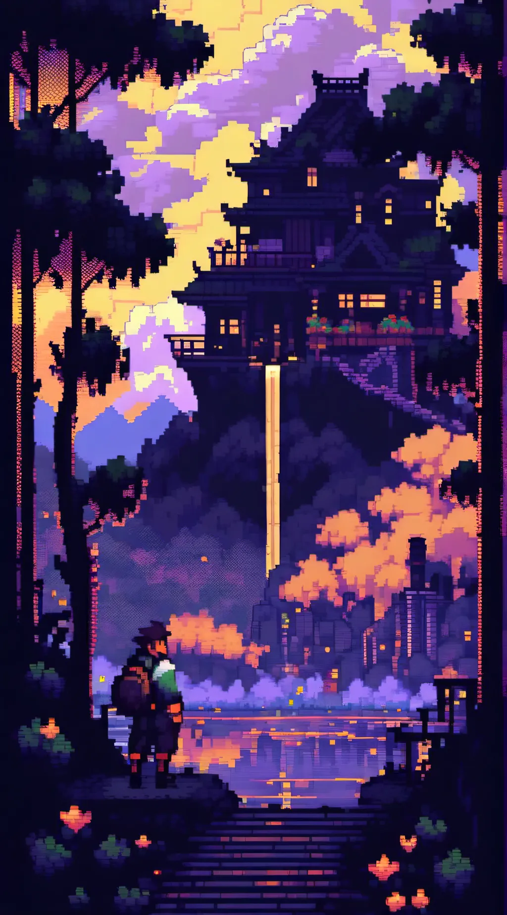 ai character: Demon Slayer background