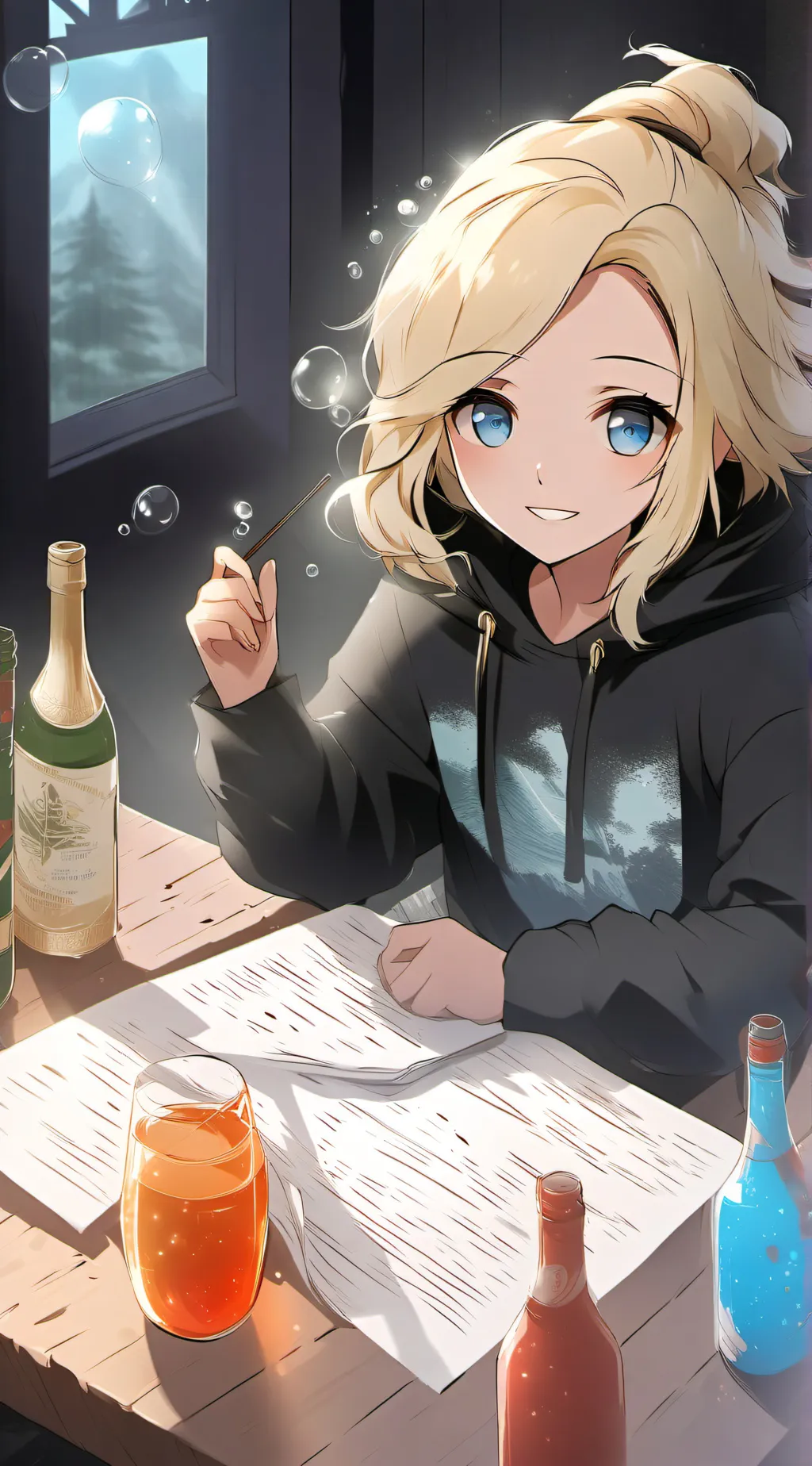 ai character: Mia background