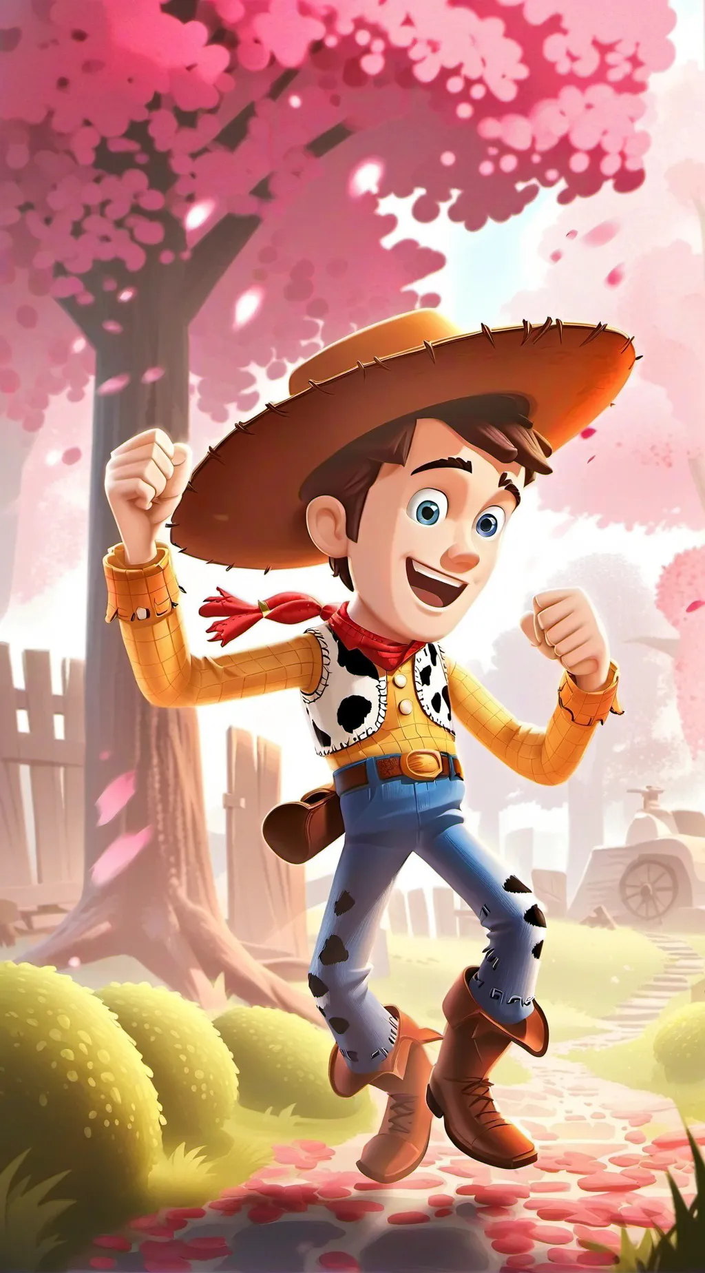 ai character: woody background