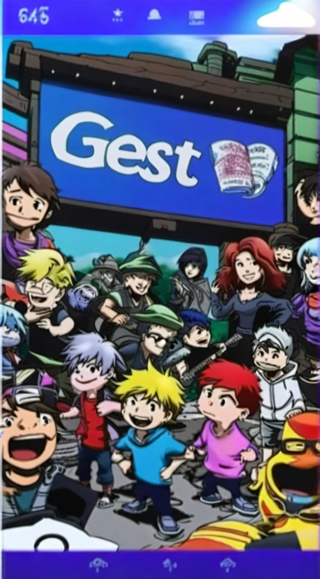 ai character: Mha meet and greet background