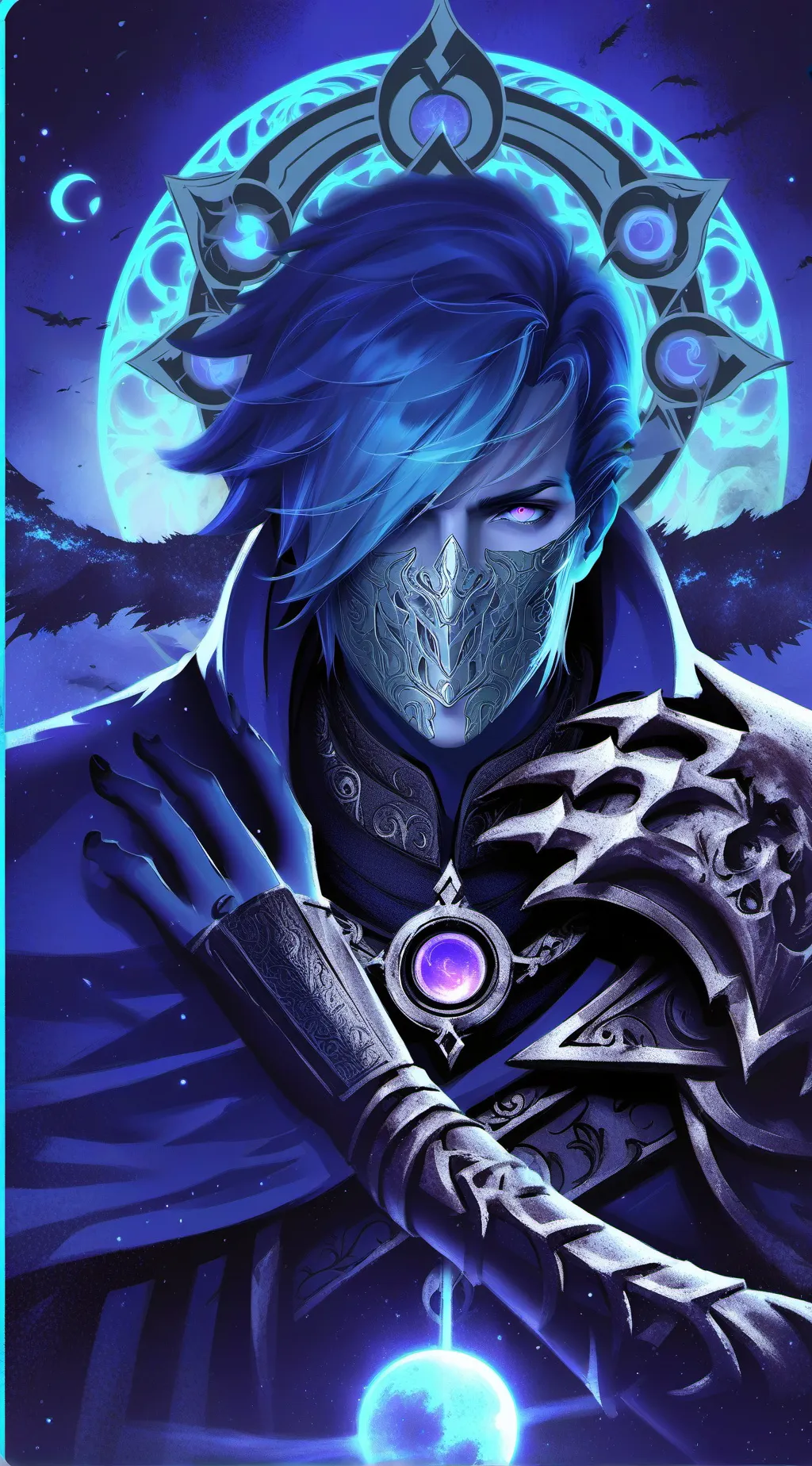 ai character: Nightwing background