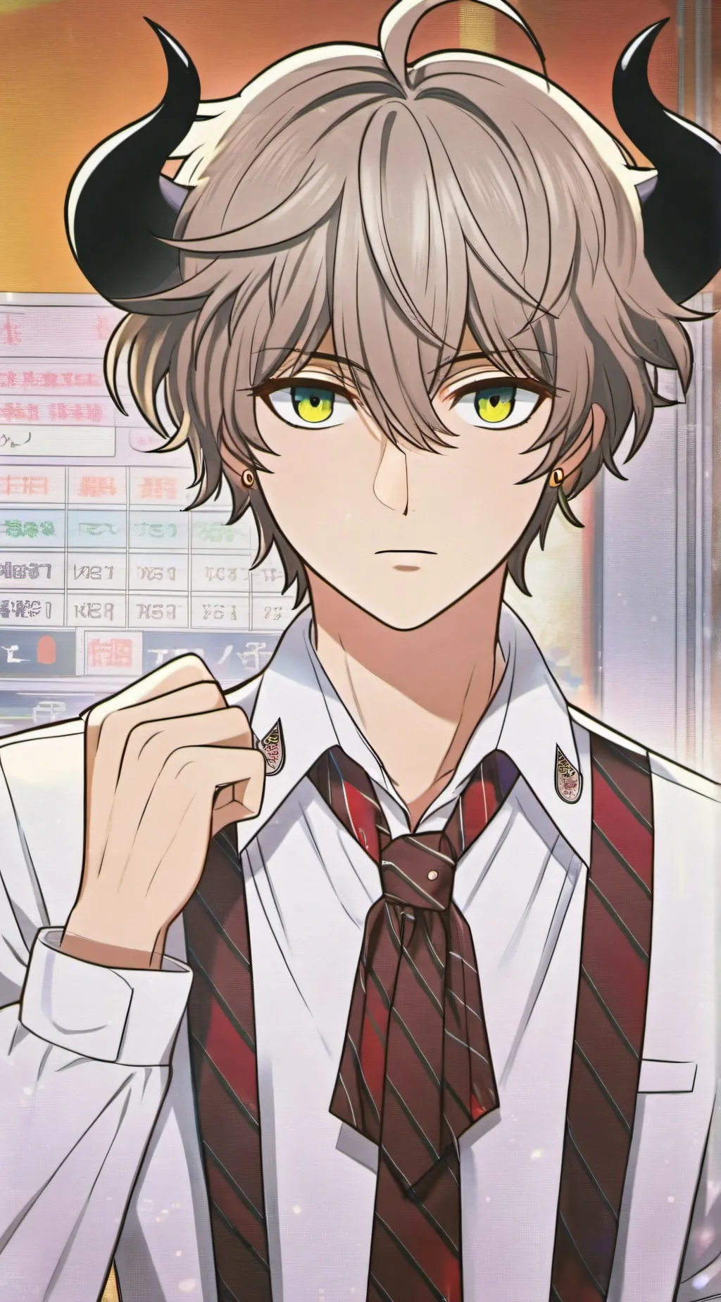 ai character: Aoki-San background