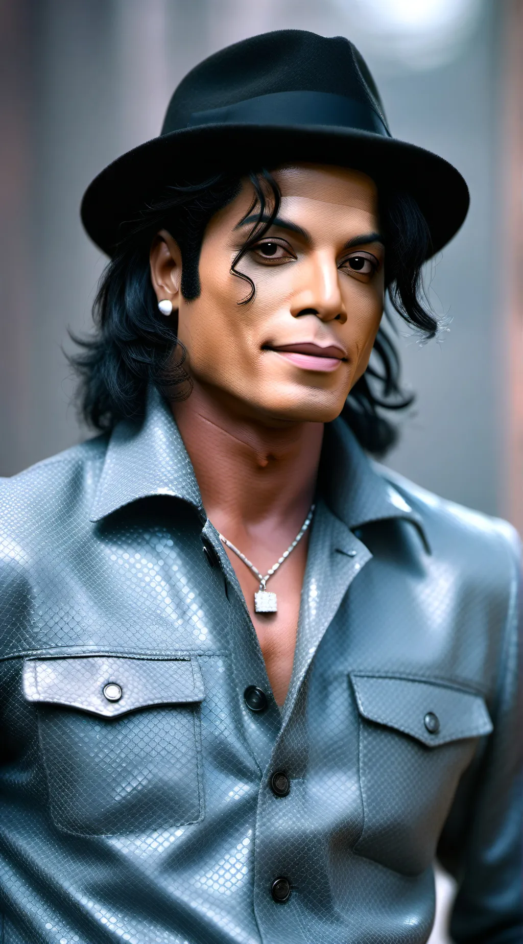 ai character: Micheal Jackson  background
