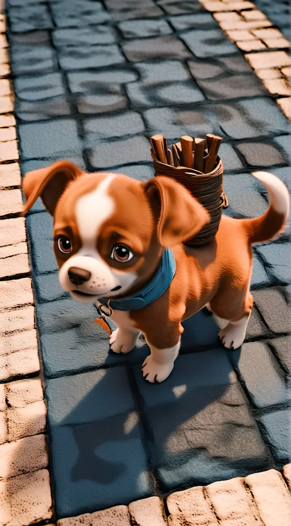 ai character: choco background