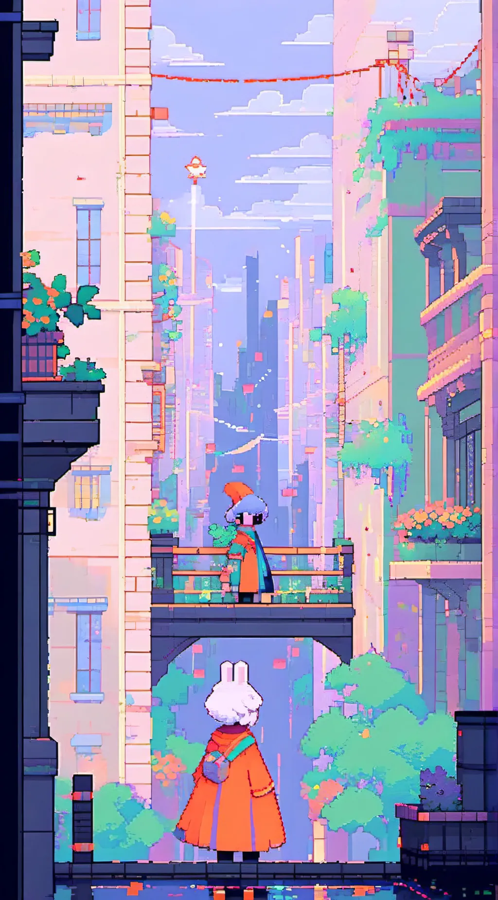 ai character: Magical BFB Four background