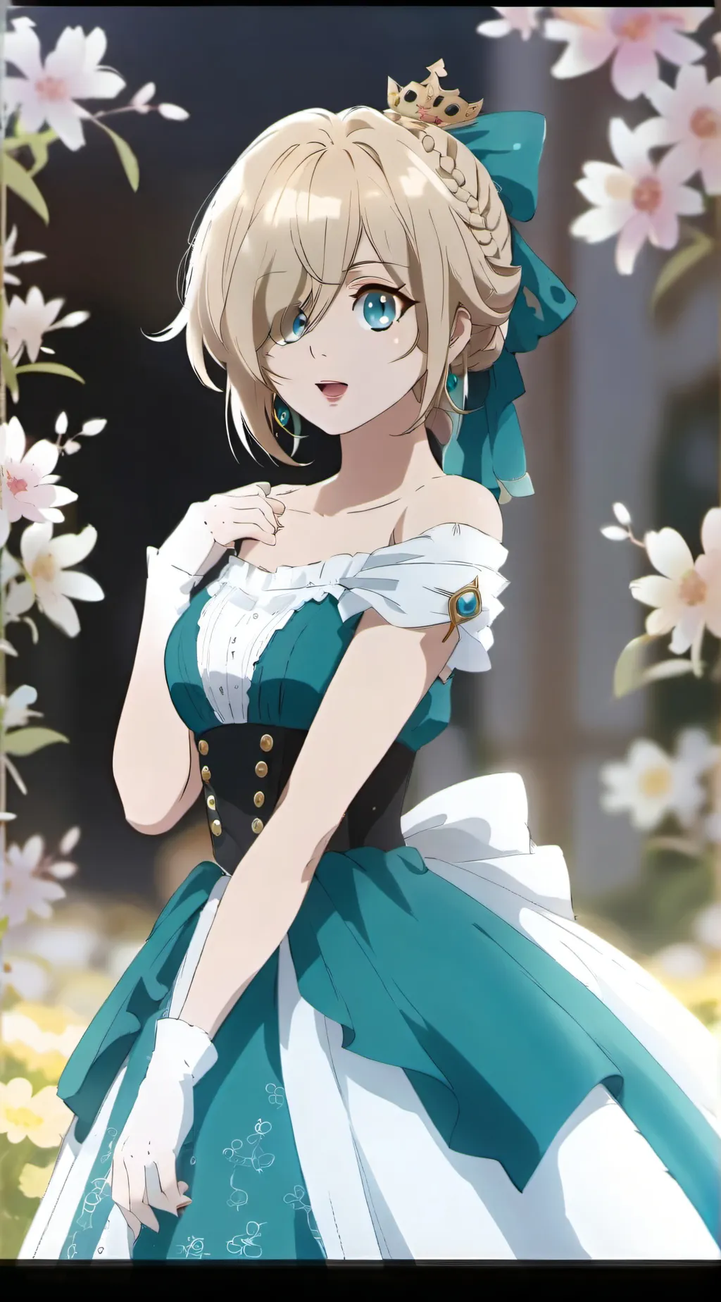 ai character: Princess Rosalina background