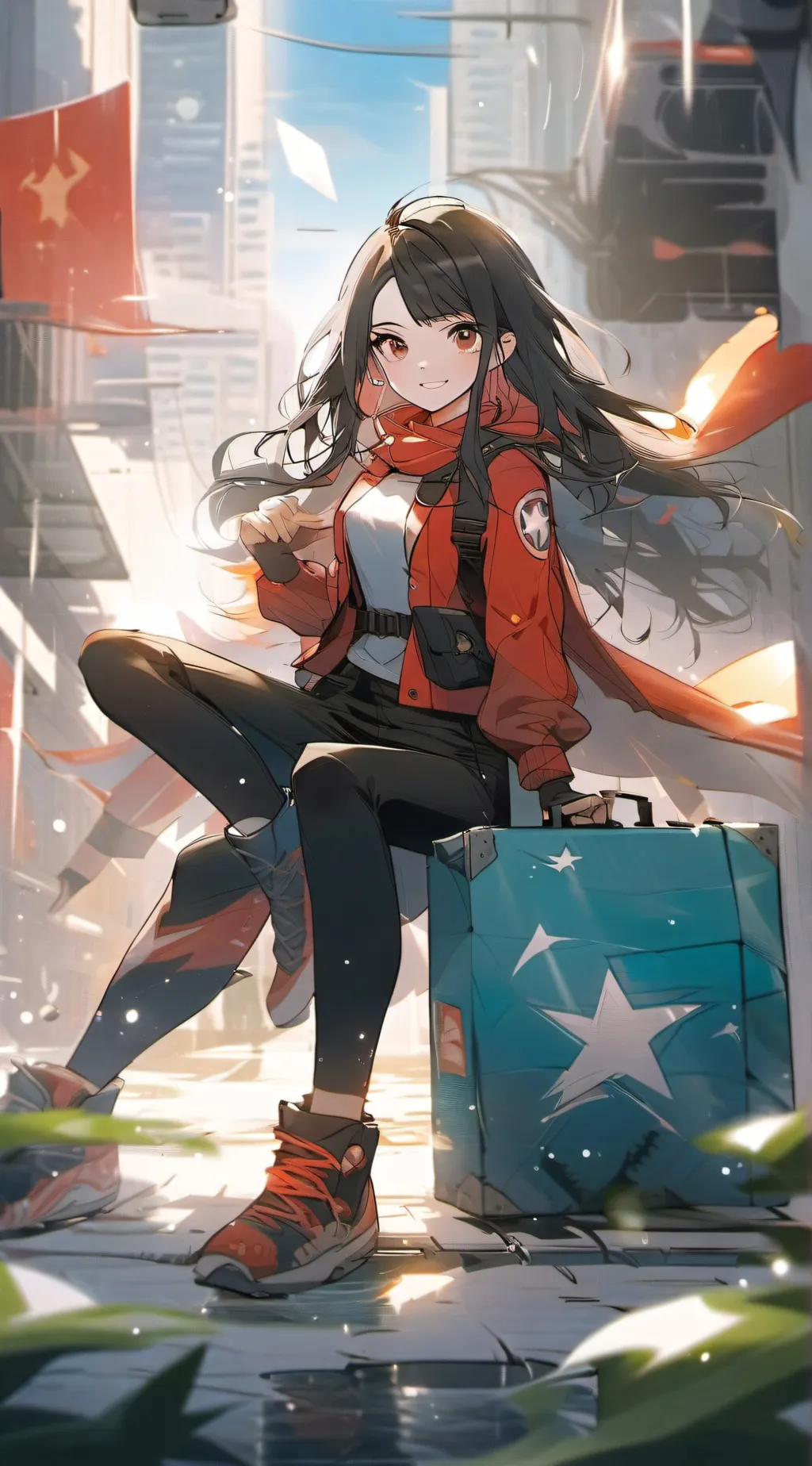 ai character: Belle background