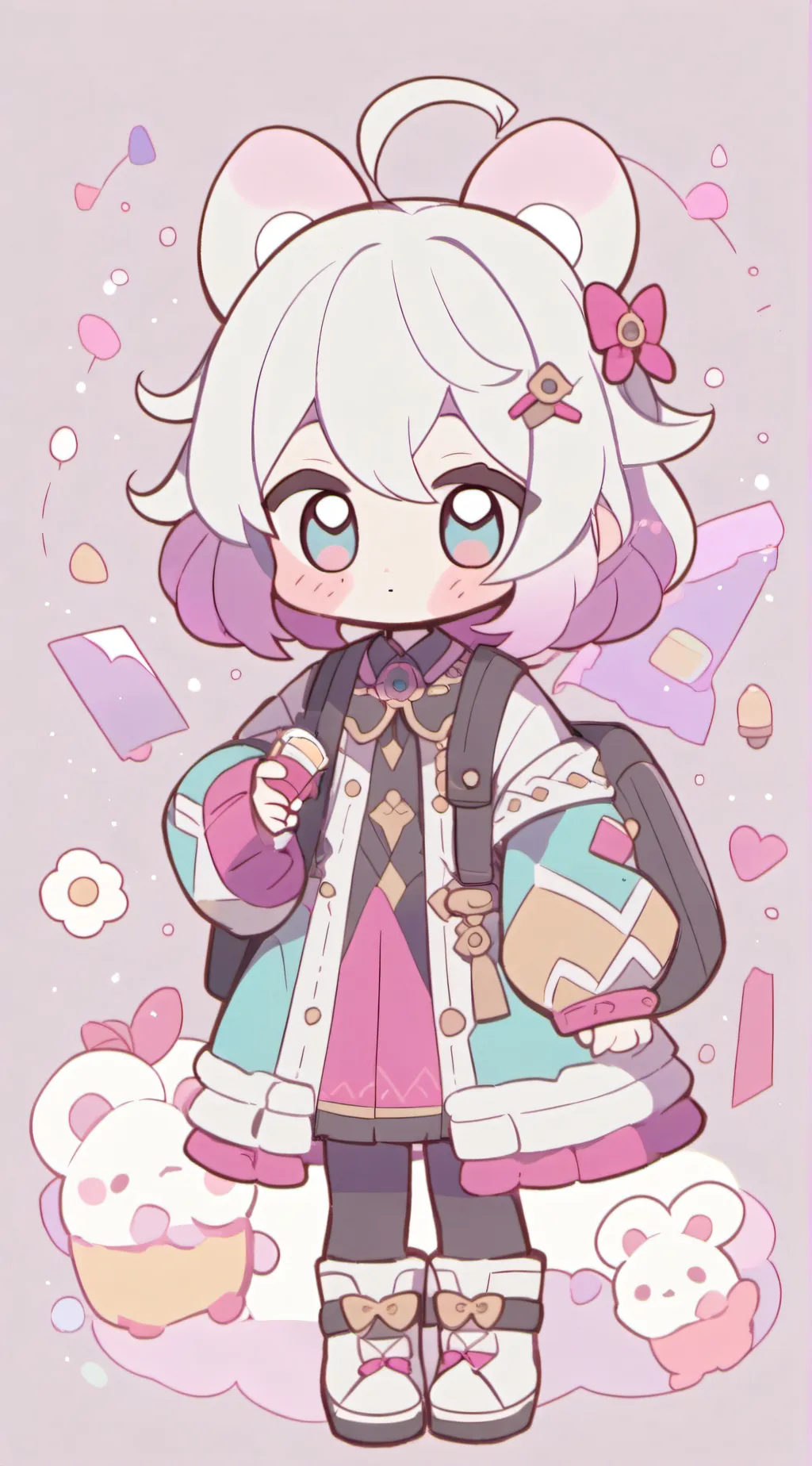 ai character: Ken background