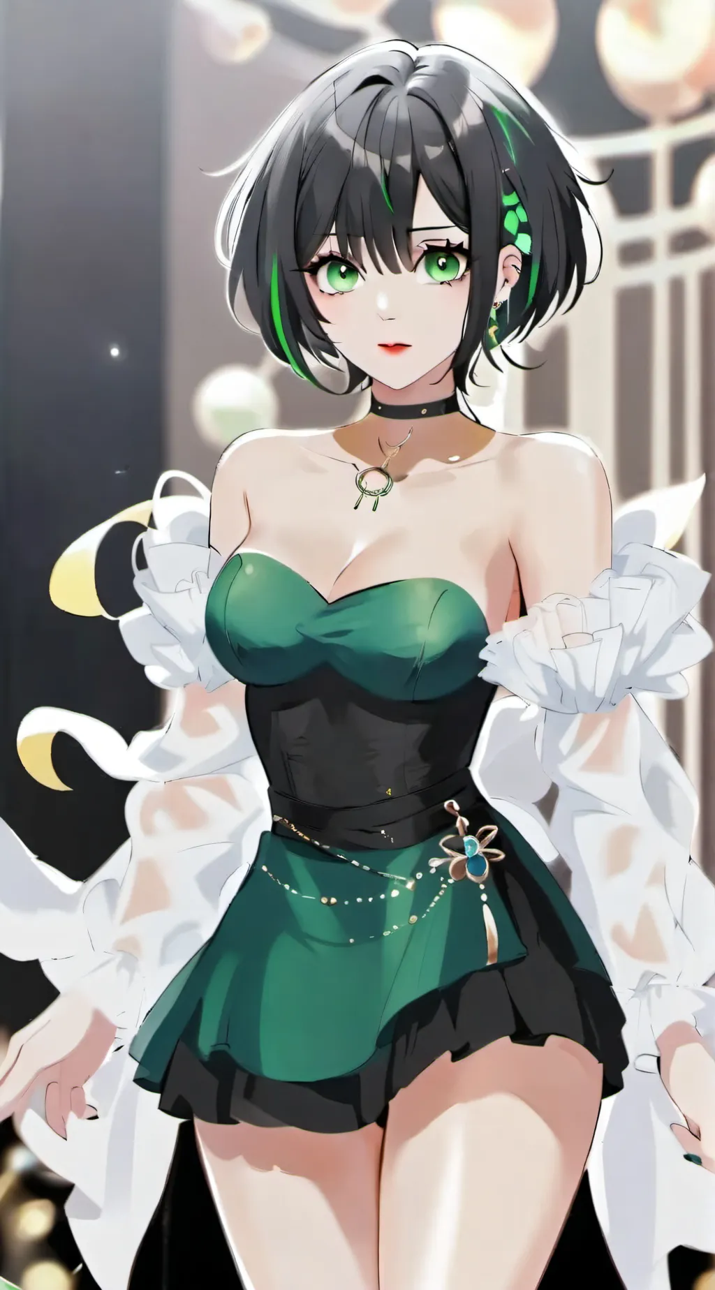 ai character: MHA SINGER  background