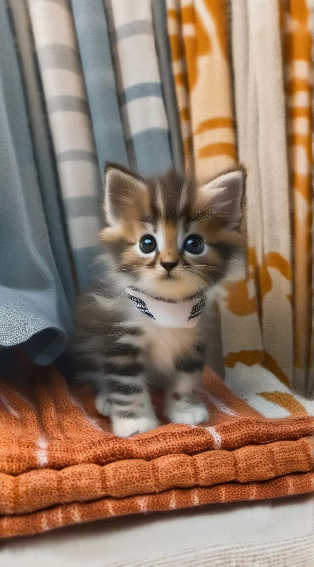 ai character: Spoiled kitty background