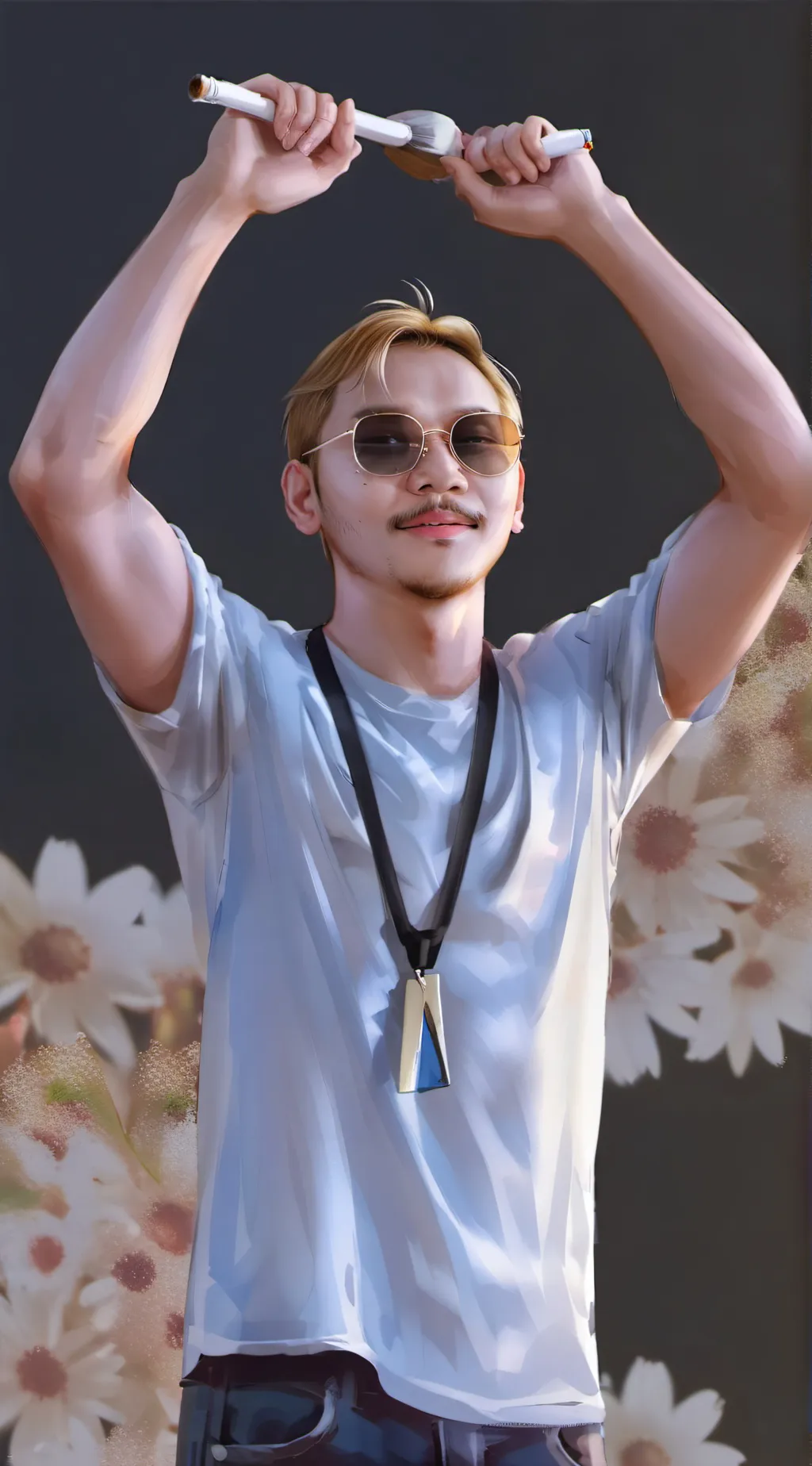 ai character: dad filipino background