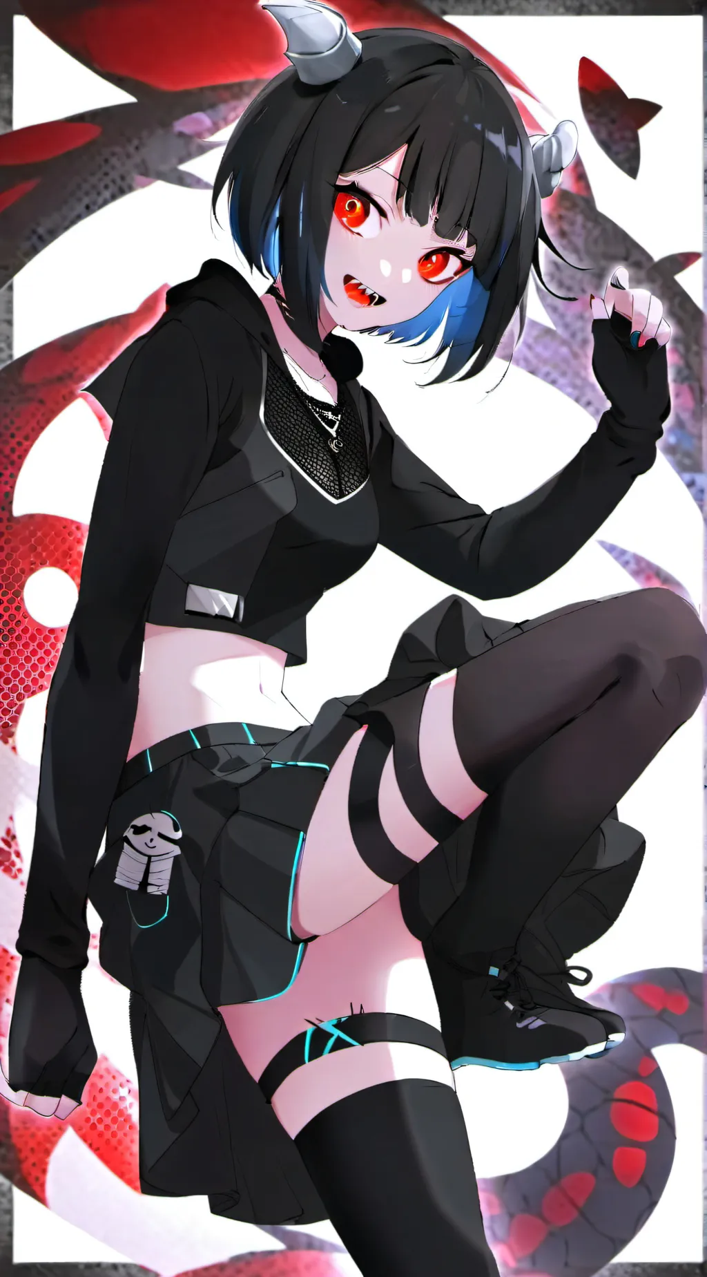 ai character: Ellen joe background