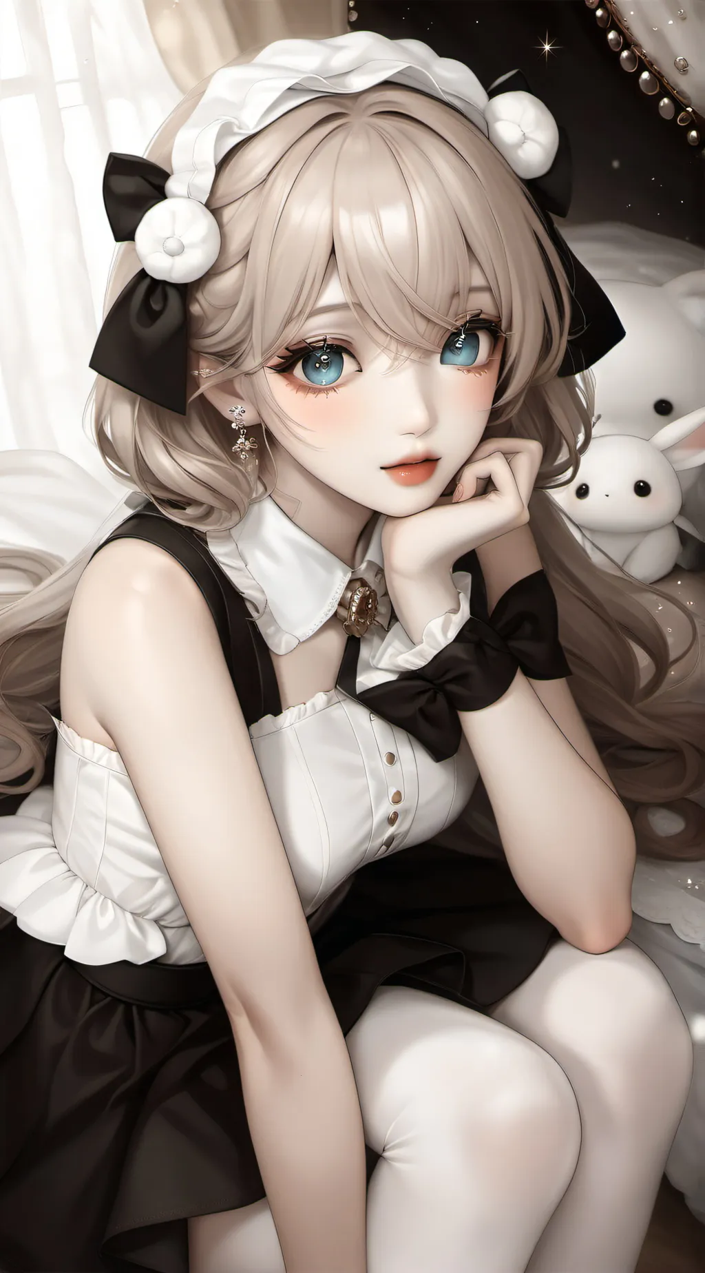 ai character: Kate  (✿❛◡❛) background