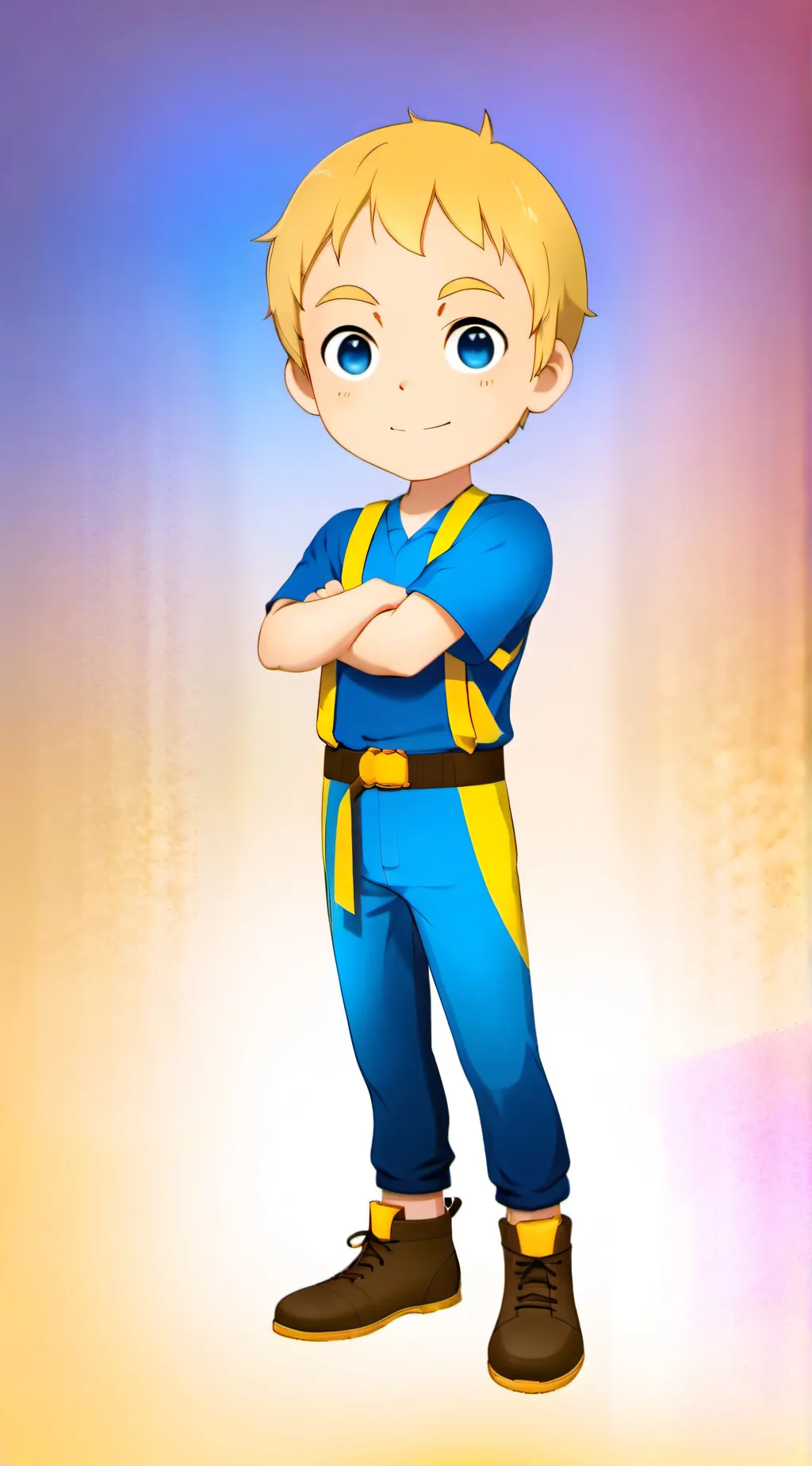 ai character: Brandon Rafael uni background