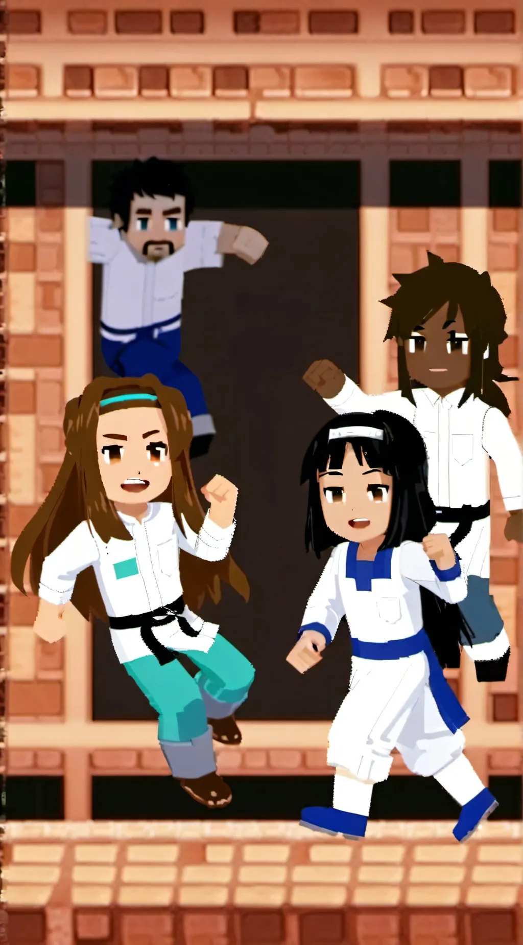 ai character: Roblox gc  background