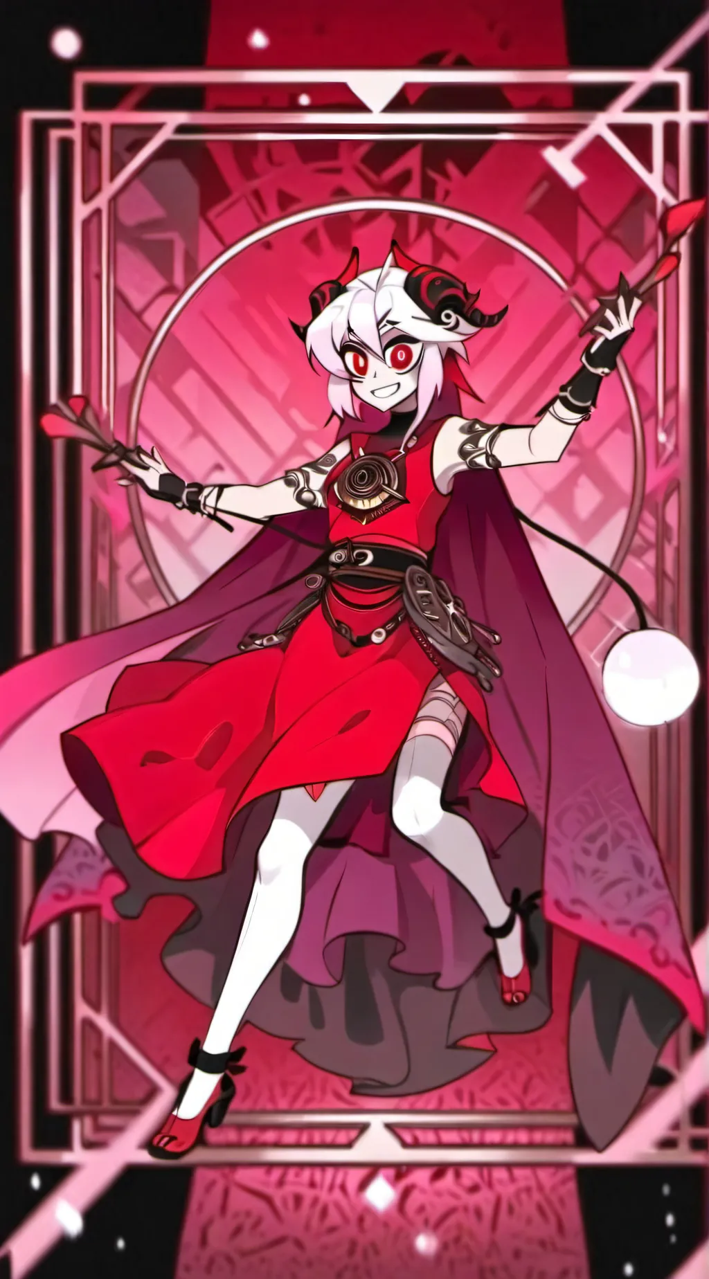 ai character: Alastor ♡ You background