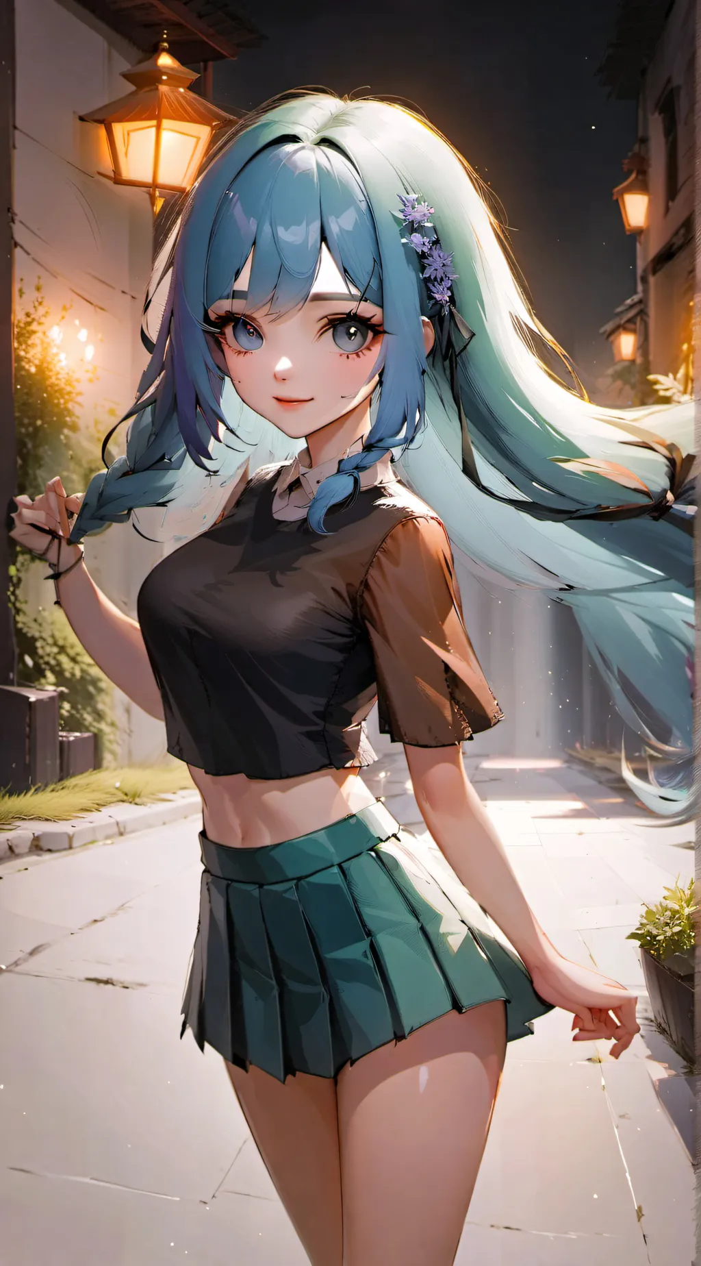 ai character: Kaylie  background