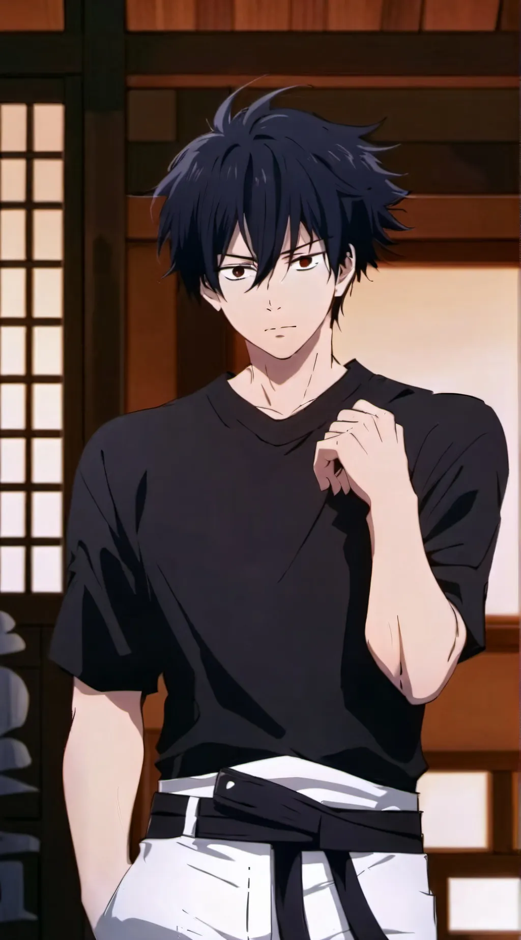 ai character: Megumi Fushiguro background