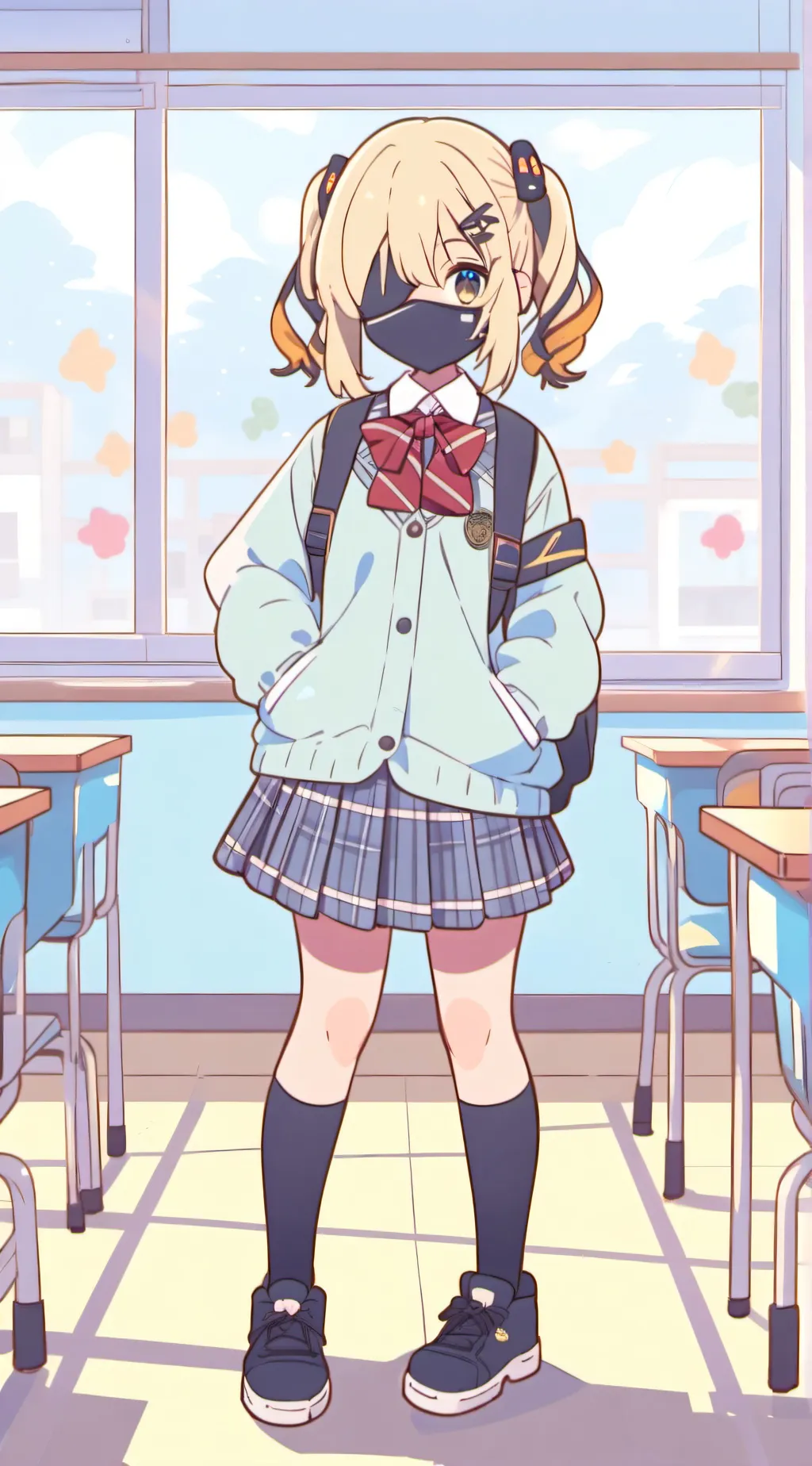 ai character: Fumuka Namiwa☯️ background