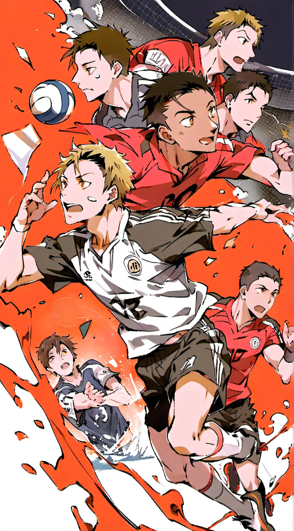 ai character: Haikyuu Camp background