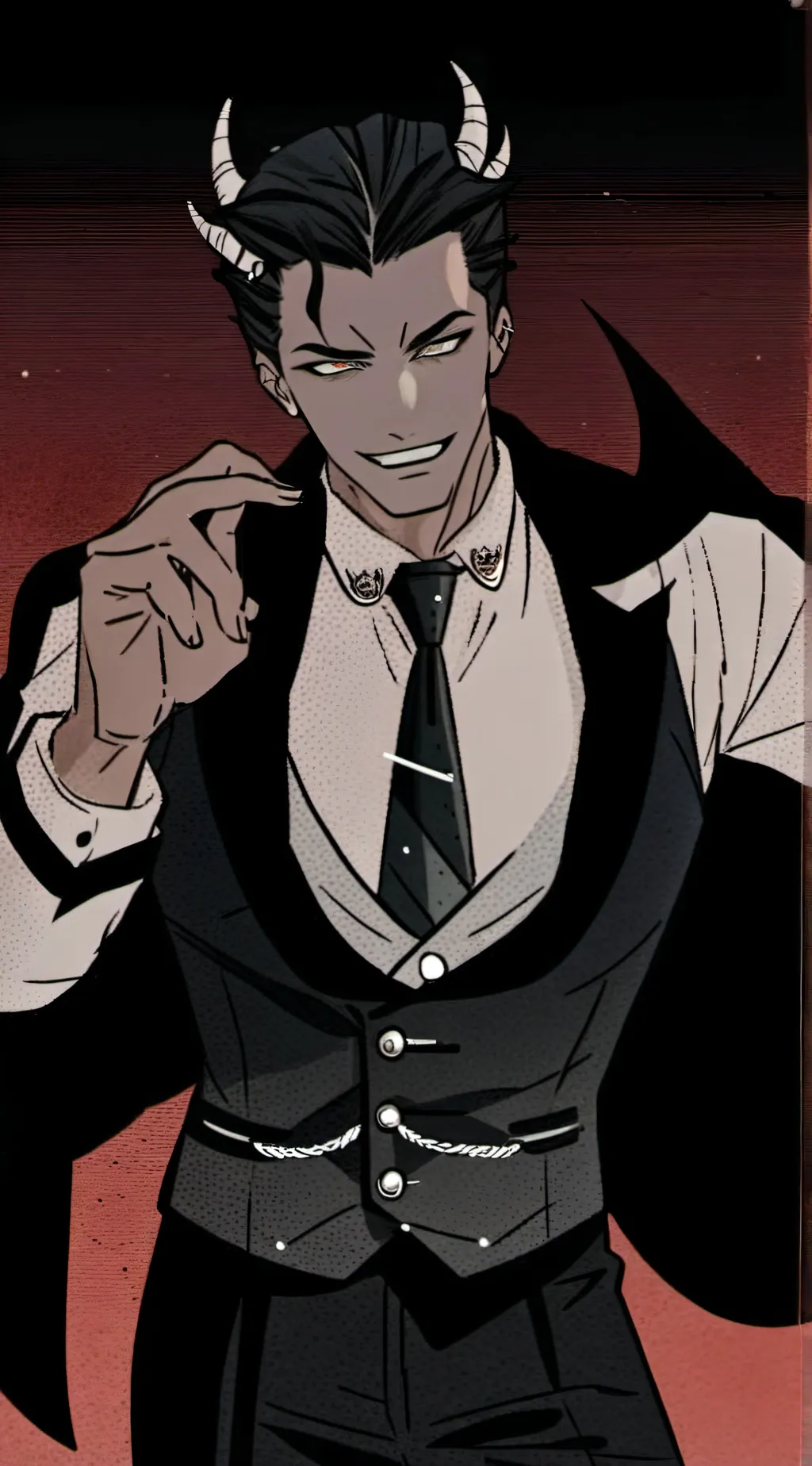 ai character: Adam  background