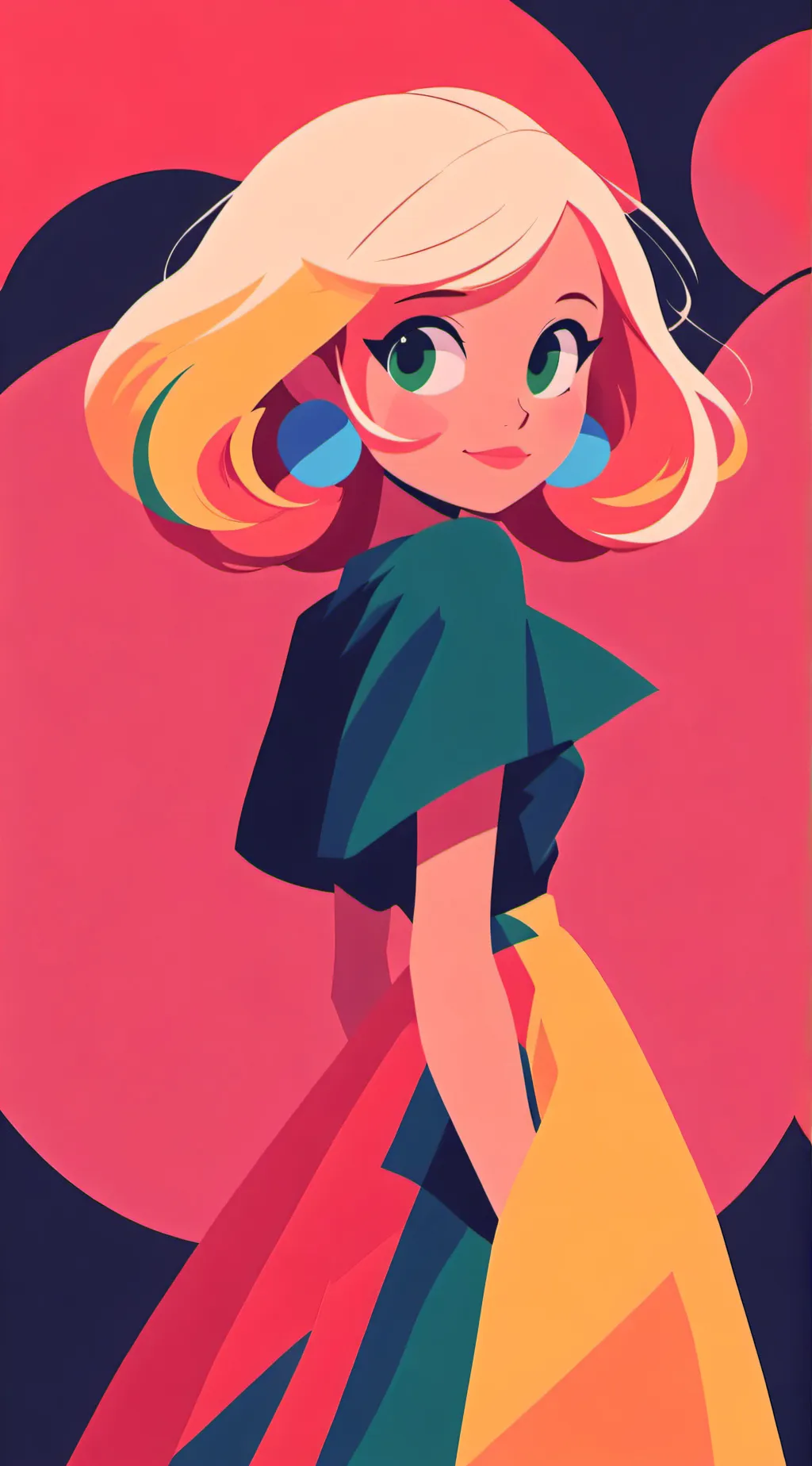 ai character: joy background