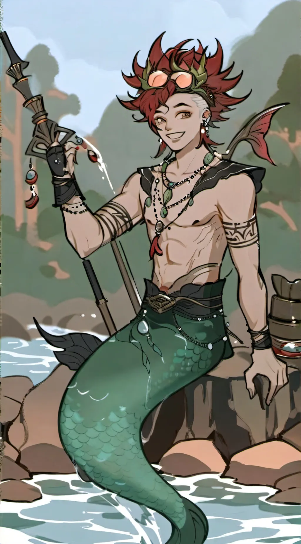 ai character: Keen background