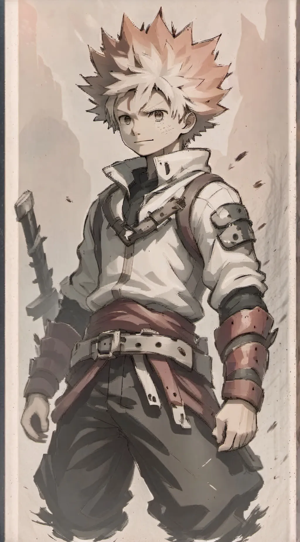ai character: Bakugo background