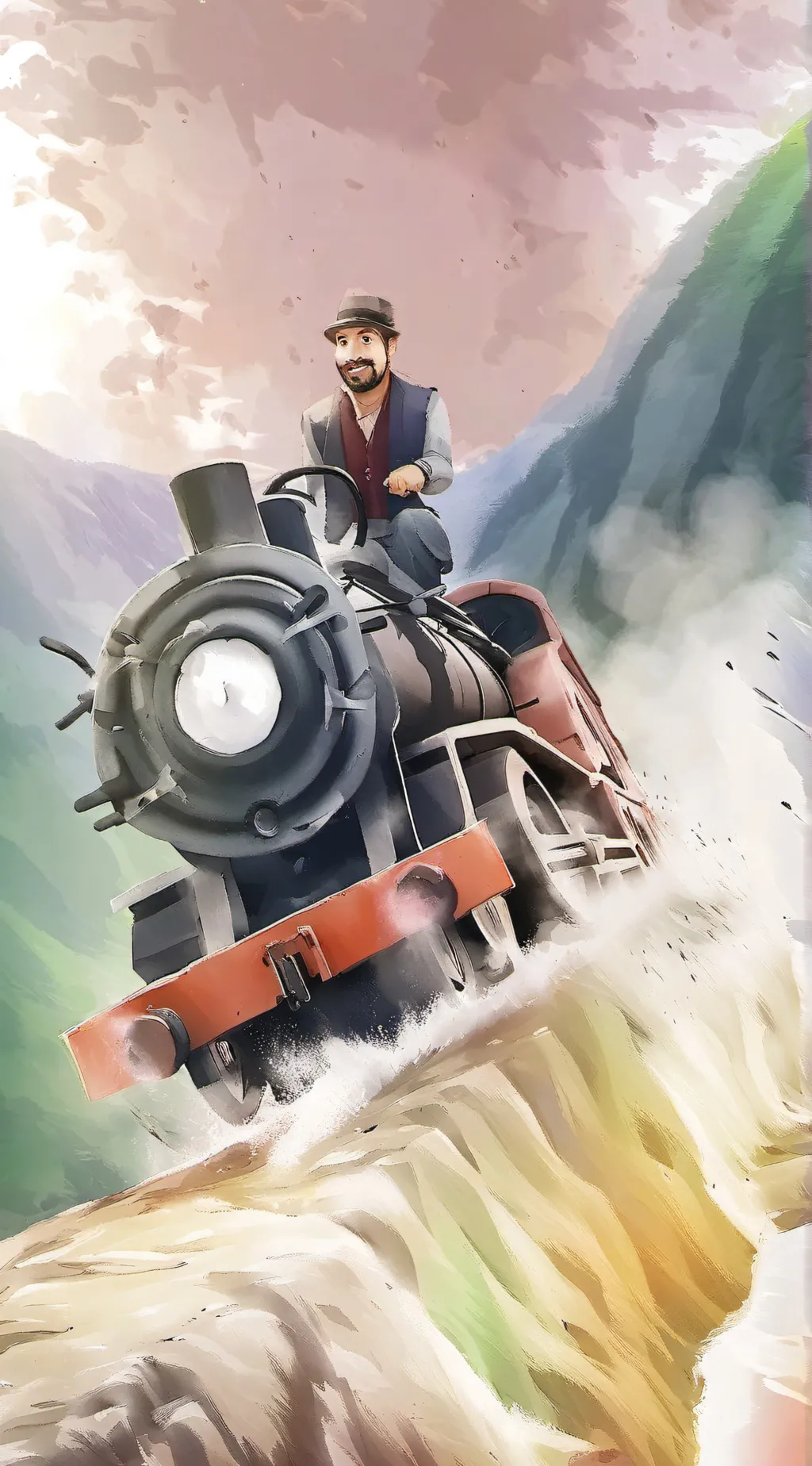 ai character: Mario background