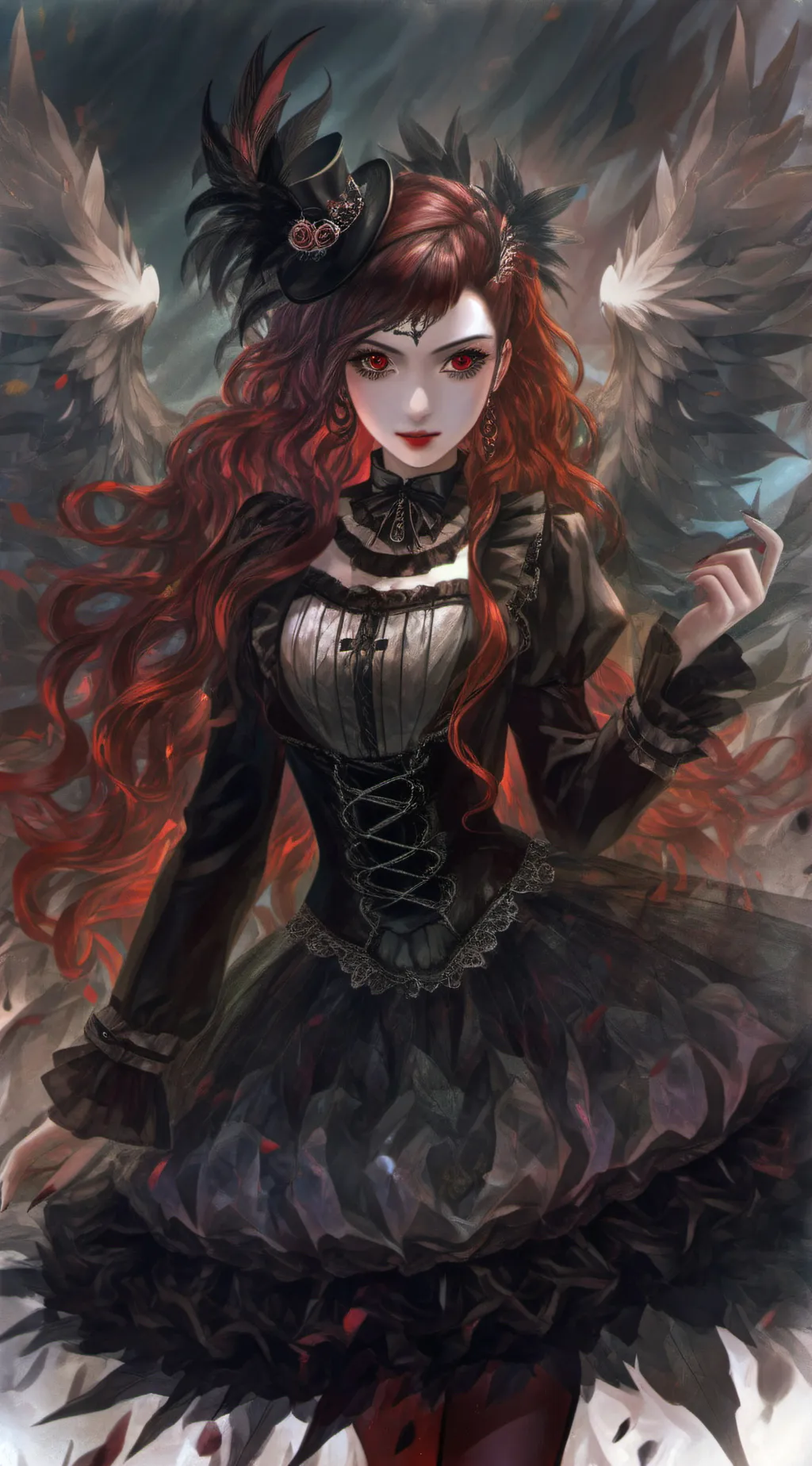 ai character: Evil Straw background