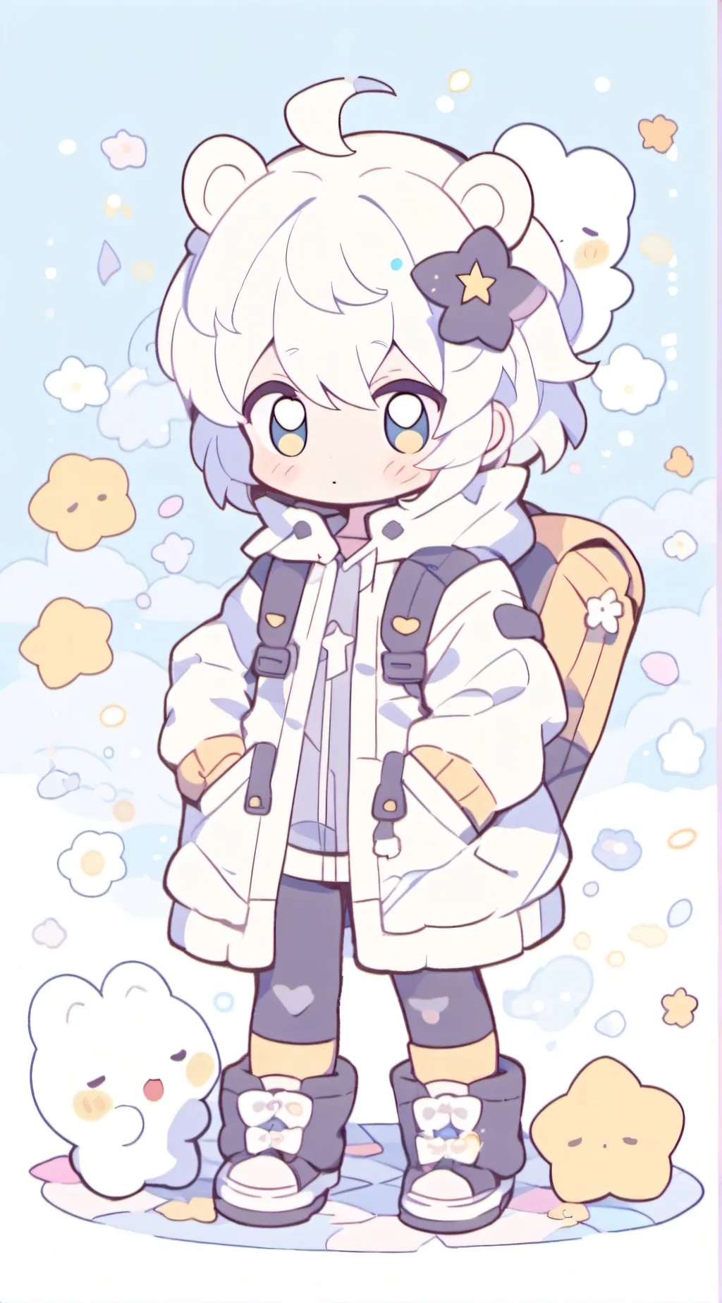 ai character: pees background