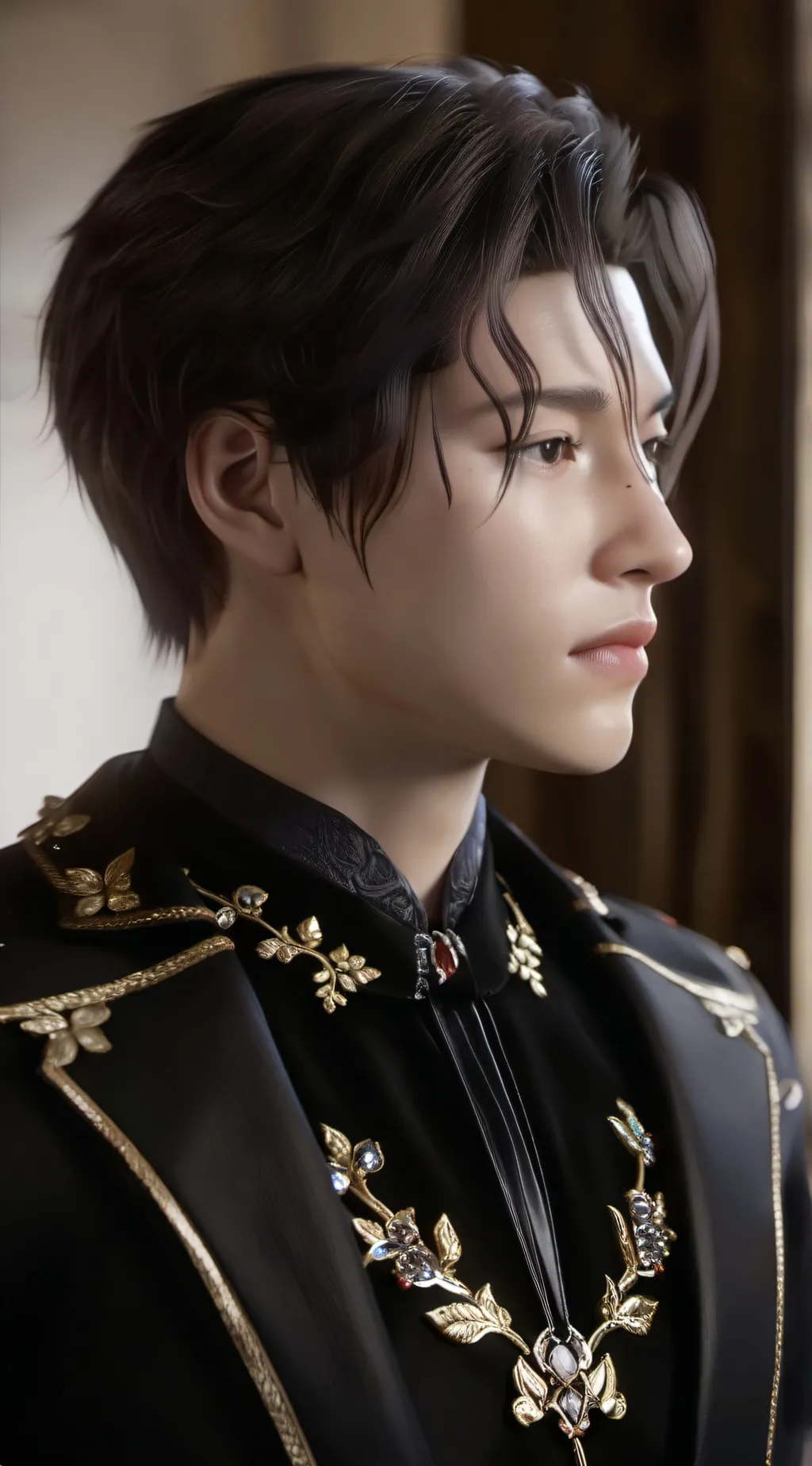 ai character: harry endra background